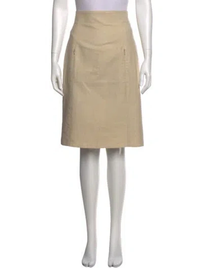 Pre-owned Akris Knee-length Skirt In Neutral