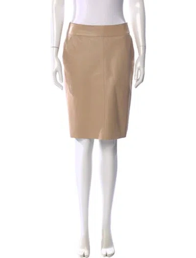 Pre-owned Akris Knee-length Skirt In Neutral