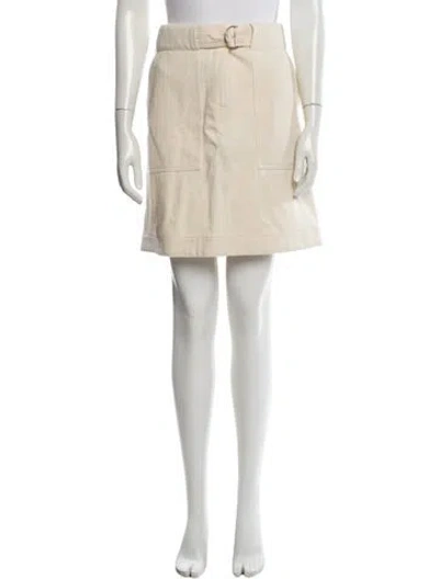 Pre-owned Akris Knee-length Skirt In Neutral