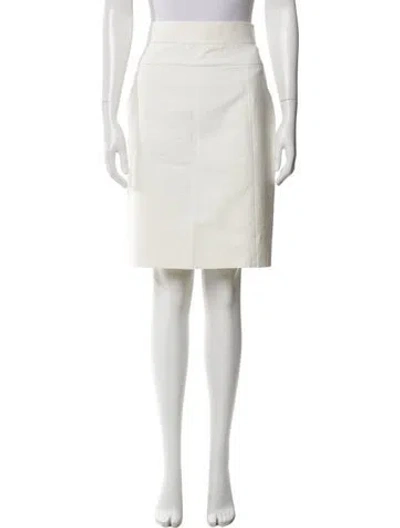 Pre-owned Akris Knee-length Skirt In Neutral