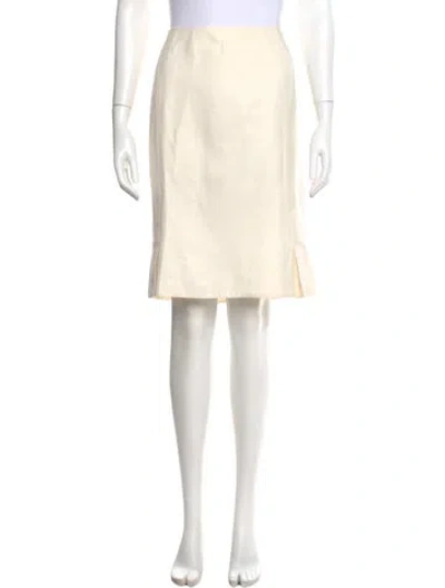 Pre-owned Akris Knee-length Skirt In Neutral