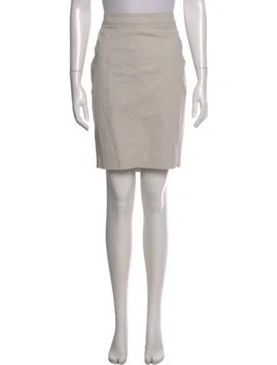 Pre-owned Akris Knee-length Skirt In Neutral