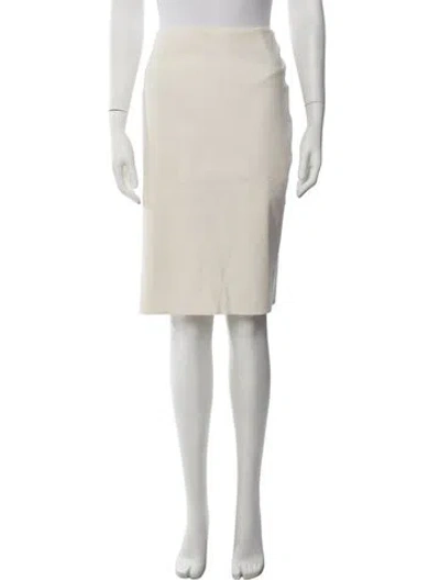 Pre-owned Akris Knee-length Skirt In Neutrals