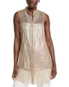 Akris Lace Blouse In Gold