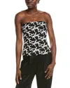 Akris Lace Silk-lined Top In Black