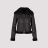 Akris Lamb Leather Jacket In Brown