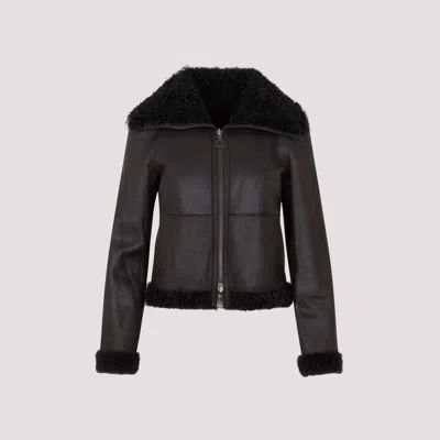 AKRIS AKRIS LAMB LEATHER JACKET FOR WOMEN - FW23 COLLECTION