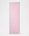 Akris Laminated Linen Scarf, 79x28" In Pale Pink
