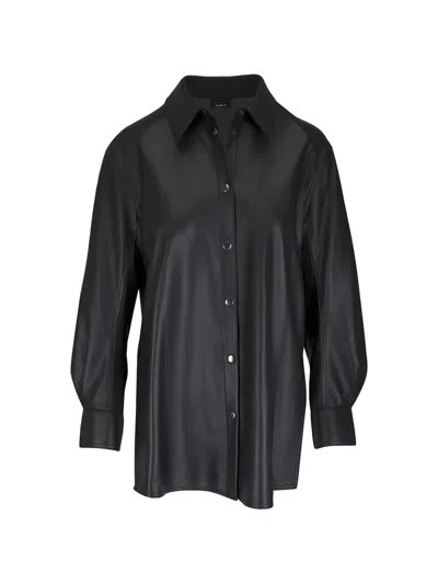Akris Leather Jacket In Black