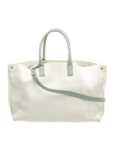 Pre-owned Akris Leather Shoulder Bag In Multi