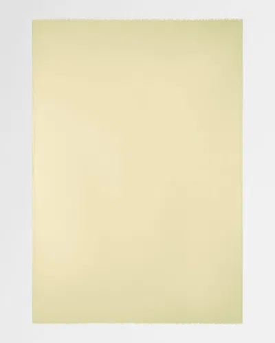 Akris Lightweight Cashmere-silk Scarf In Yellow