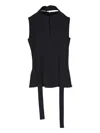 Akris Linen-blend Top
