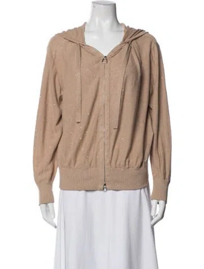 Pre-owned Akris Linen Jacket In Neutrals