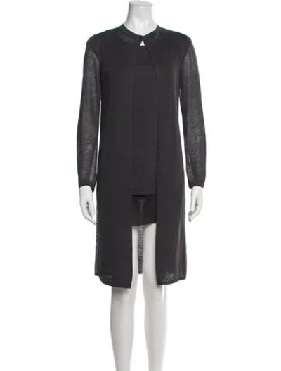 Pre-owned Akris Linen Set In Grey