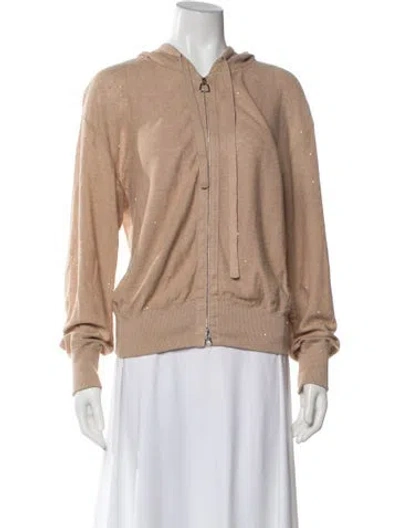 Pre-owned Akris Linen Top In Neutrals