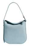 Akris Little Anna Leather Hobo Bag In Blue