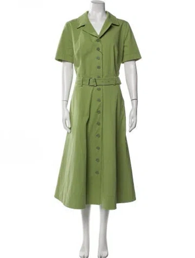 Pre-owned Akris Long Dress W/ Tags In Green