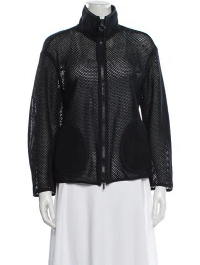 Pre-owned Akris Long Sleeve Top In Blue