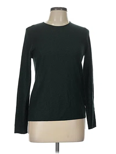 Pre-owned Akris Long Sleeve T-shirt In Green