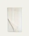 Akris Lurex Stripe Linen Scarf
