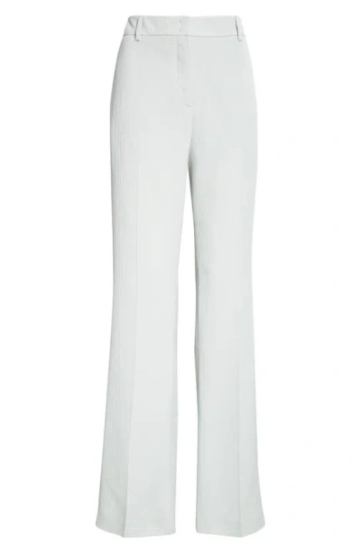 Akris Marilyn Bootcut Trousers In Bleached Denim