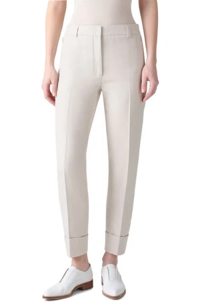 Akris Maxima Cotton & Silk Blend Ankle Pants