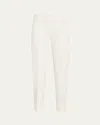 Akris Maxima Cotton Denim Stretch Cropped Pants