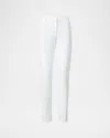 Akris Maxima Cotton Denim Stretch Cropped Pants