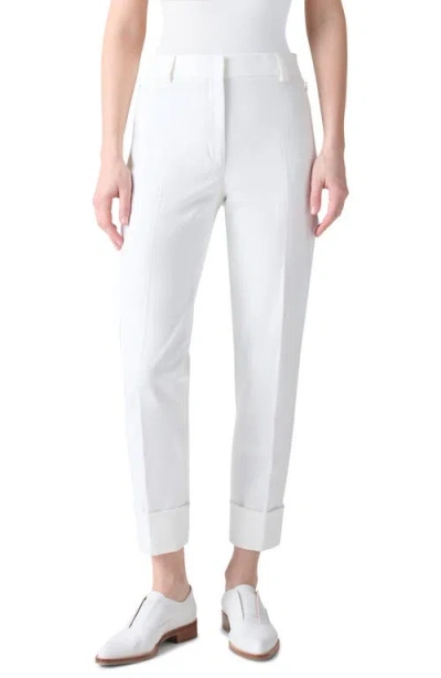 Akris Maxima Cuffed Denim Pants