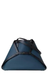 Akris Ai Medium Colorblock Convertible Shoulder Bag