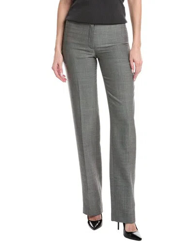 Akris Meghan Wool-blend Pant In Gray