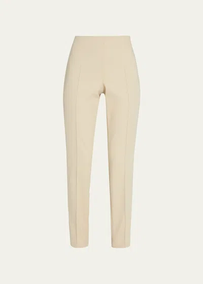 Akris Melissa Techno Slim Pants In Sand