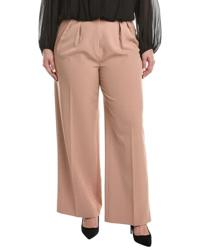 Akris Melissa Wool-blend Pant In Brown
