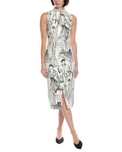 Akris Midi Dress In White
