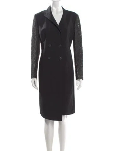Pre-owned Akris Midi Length Dress In Black