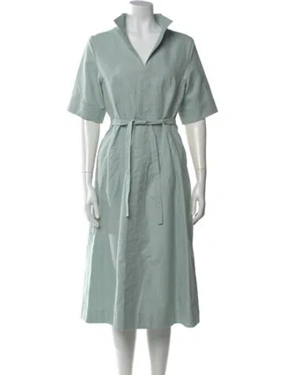 Pre-owned Akris Midi Length Dress W/ Tags In Green