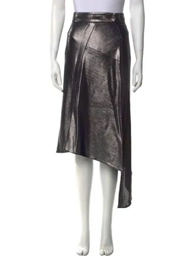 Pre-owned Akris Midi Length Skirt In Black