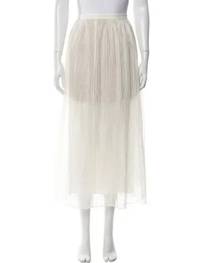 Pre-owned Akris Midi Length Skirt In Neutral
