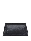 Akris Mini Trapezoid Clutch In 黑色