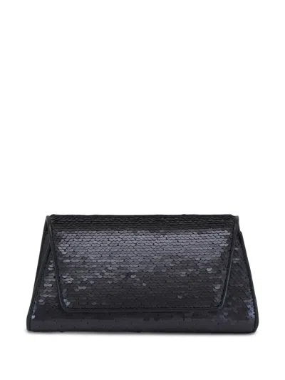Akris Mini Trapezoid Clutch In 黑色