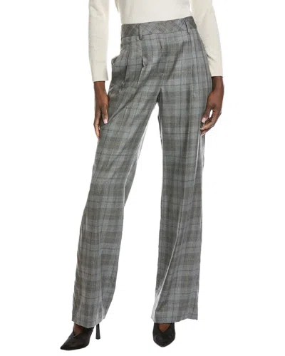 Akris Miranda Cashmere & Silk-blend Pant In Gray