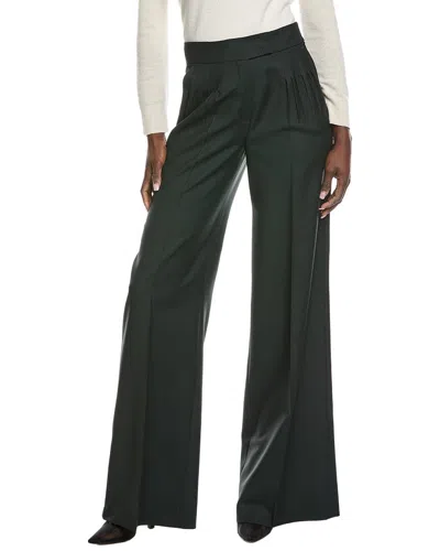 Akris Myriam Wool Pant In Green