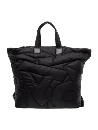 Pre-owned Akris Nylon Weekender Bag In Black