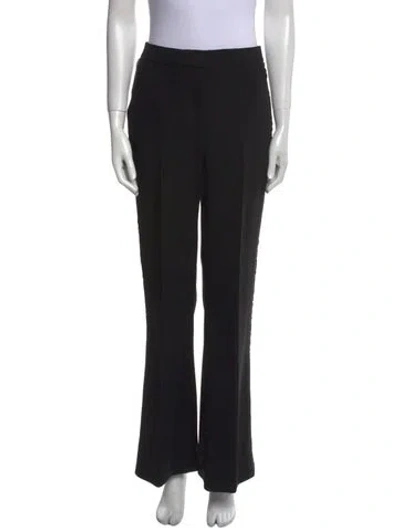 Pre-owned Akris Nylon Wide Leg Pants In Black