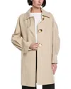 Akris Omega Coat In Brown
