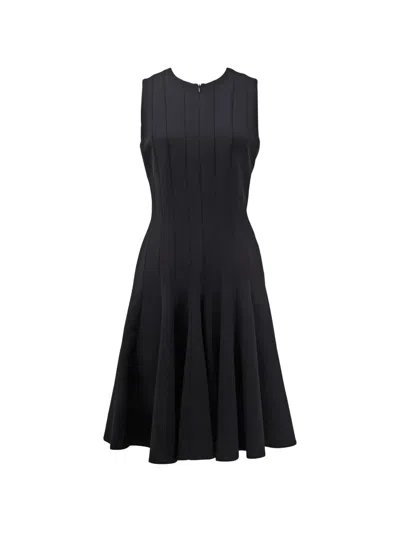 Akris Panelled Dress In Black