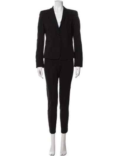 Pre-owned Akris Pantsuit In Black