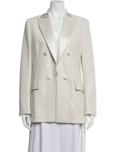Pre-owned Akris Patterned Blazer W/ Tags In Neutrals