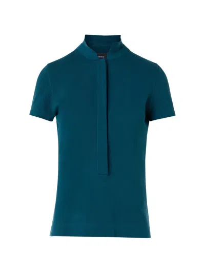 Akris Piqué Polo Shirt In Multi
