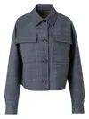 Akris Pocket Jacket In Gray